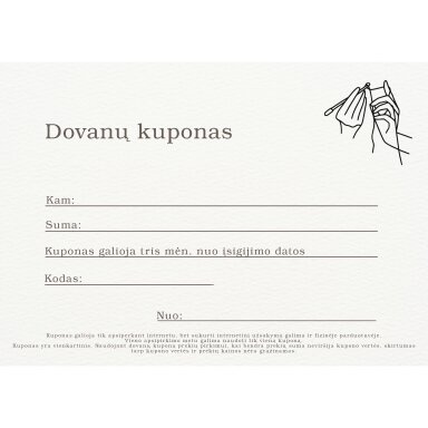 Dovanų kuponas